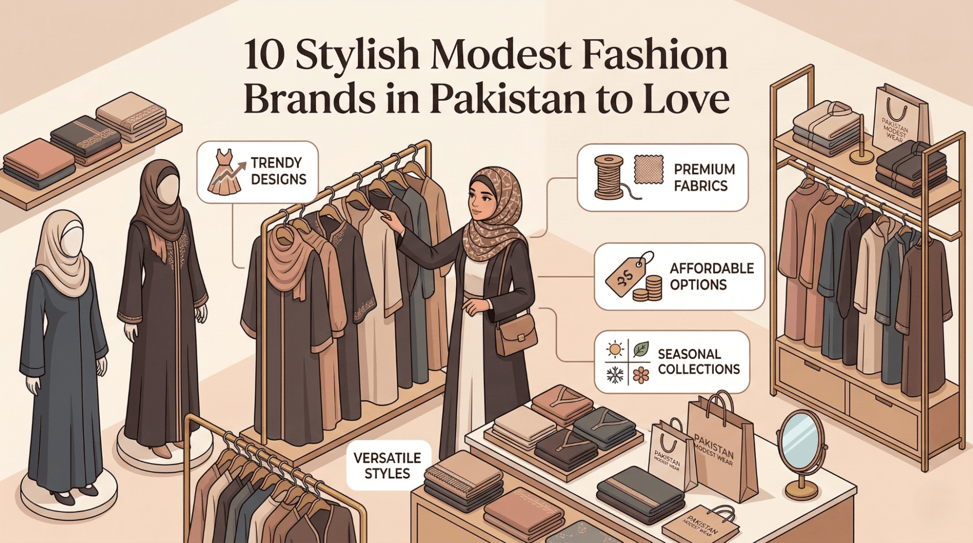 10 Stylish Modest Fashion Brands in Pakistan to Love