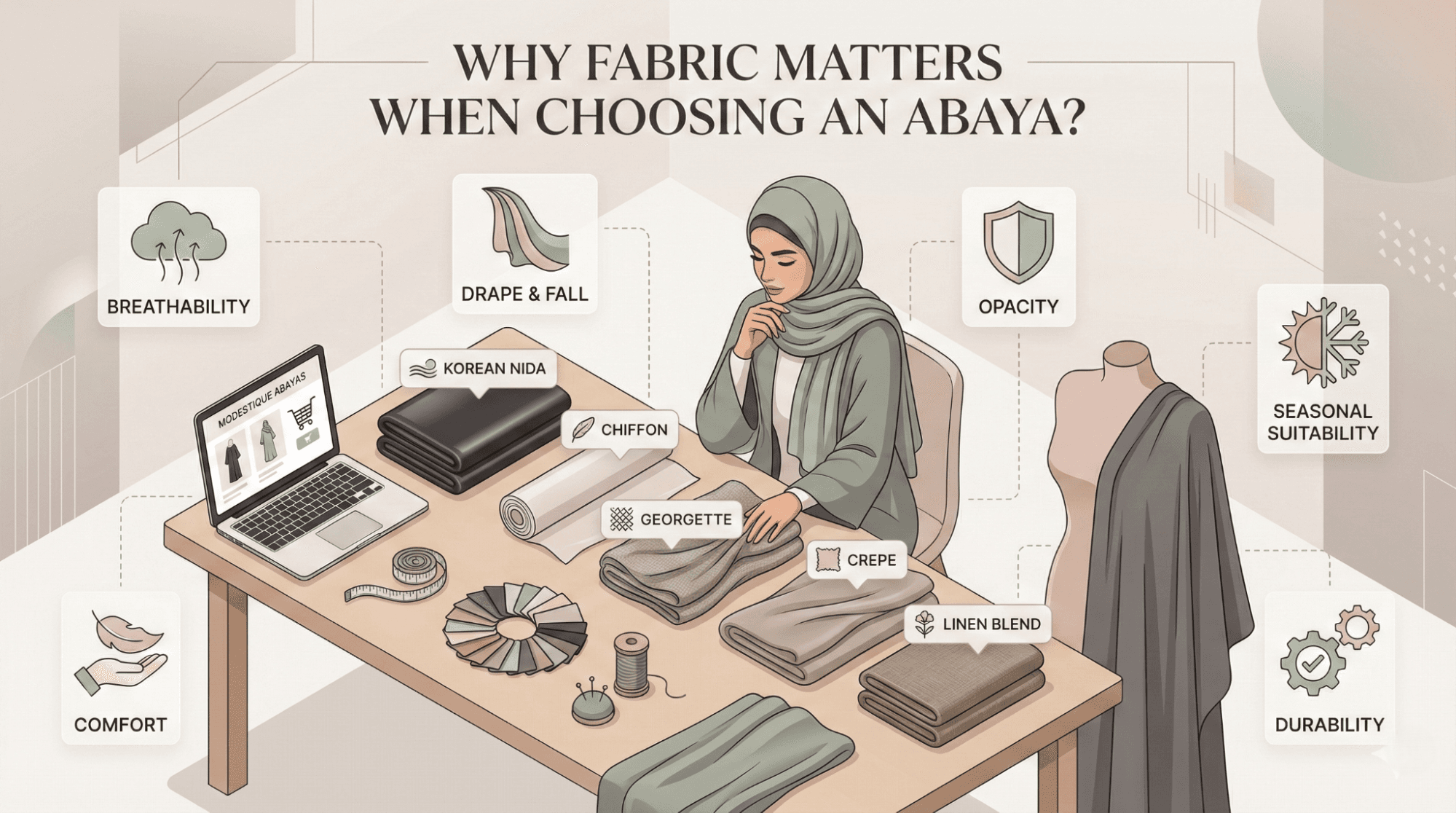 Why Fabric Matters When Choosing an Abaya?