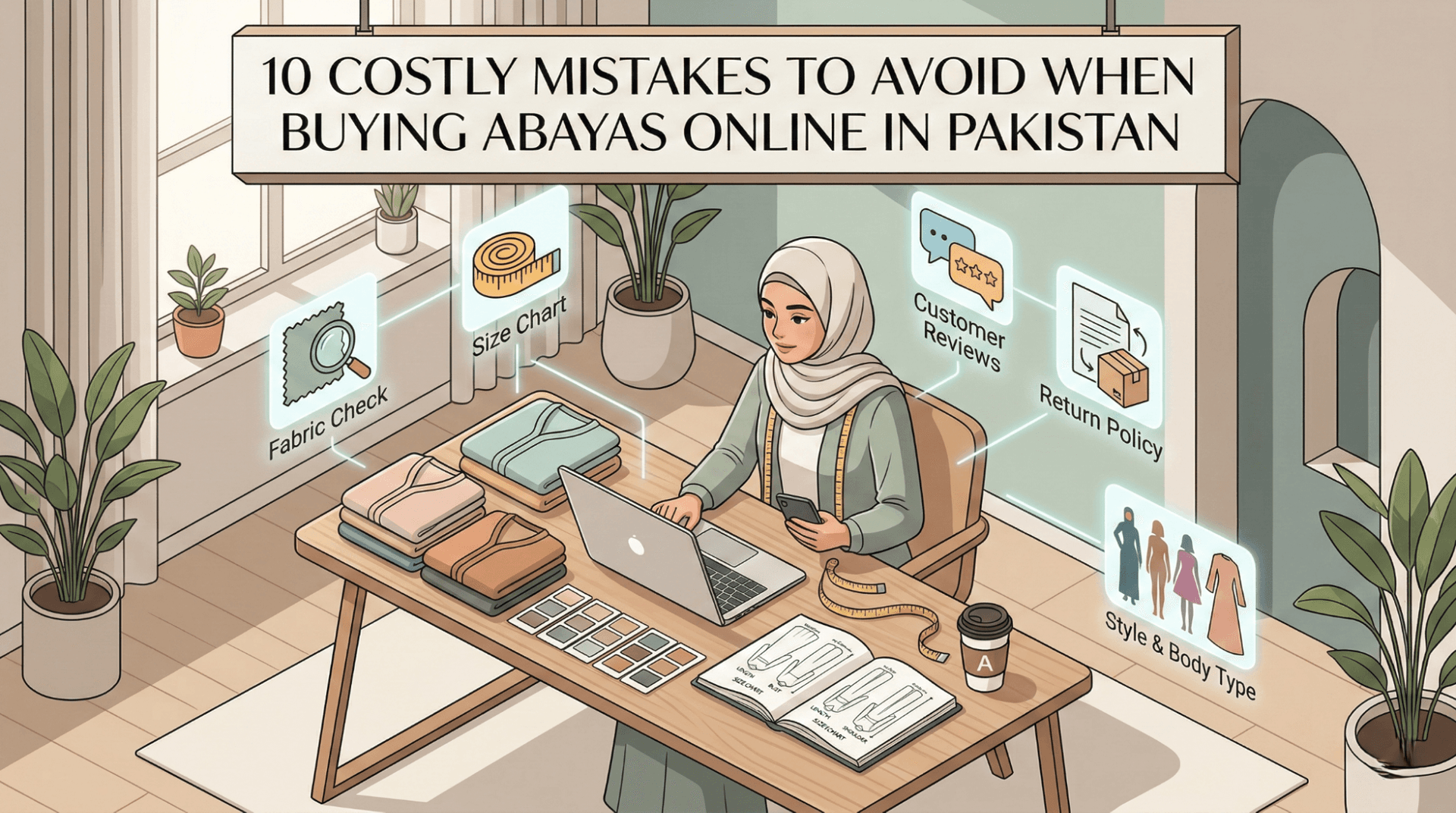 10 Costly Mistakes to Avoid When Buying Abayas Online in Pakistan