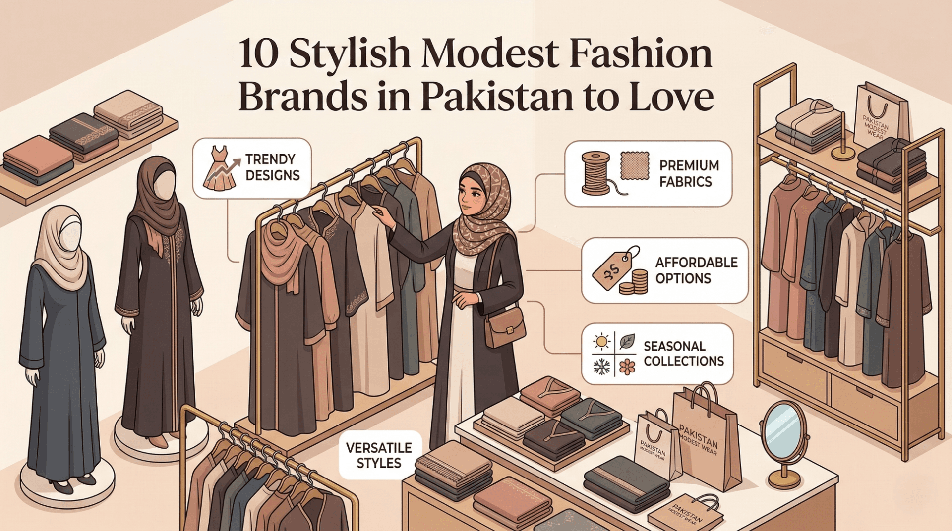 10 Stylish Modest Fashion Brands in Pakistan to Love