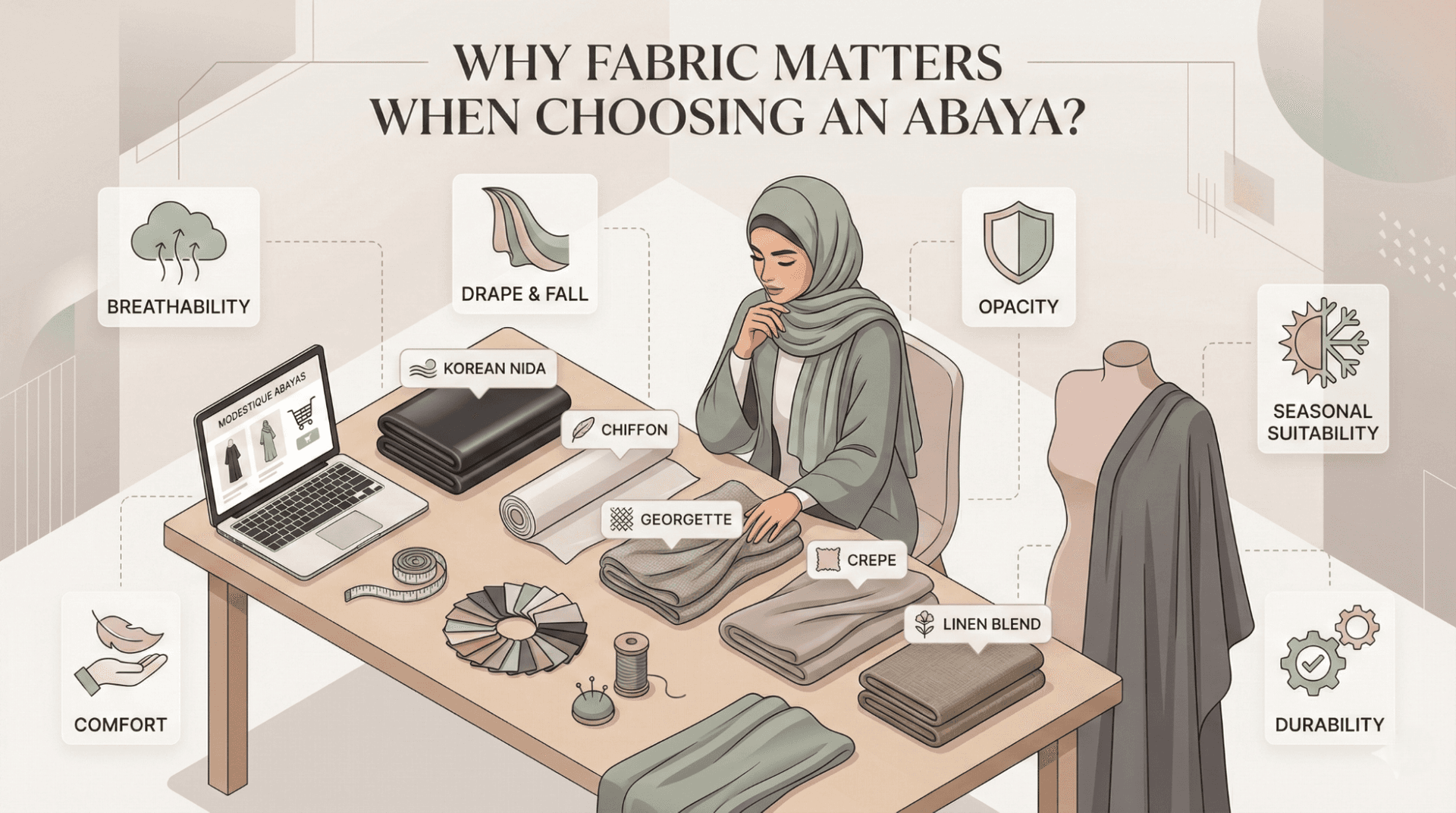 Why Fabric Matters When Choosing an Abaya?
